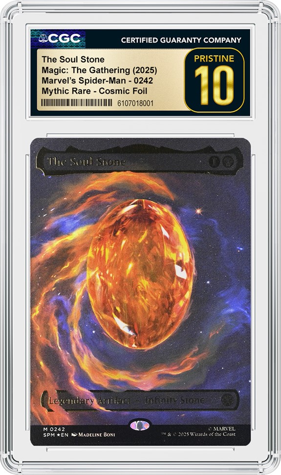 CGC Certifies Two Cosmic Foil Soul Stones from MTG Spider-Man Set